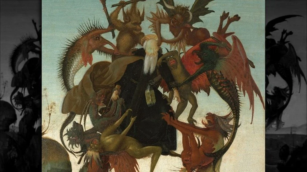 Saint Antoine, tableau de Michel-Ange