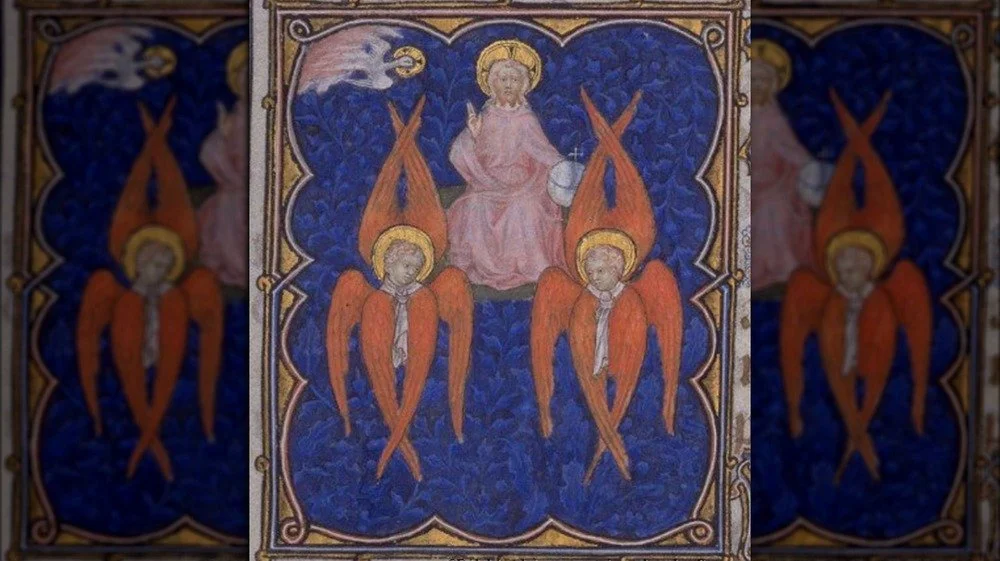 Séraphins à six ailes