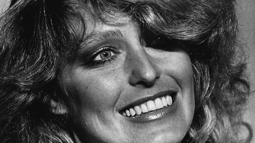 Farrah Fawcett en gros plan