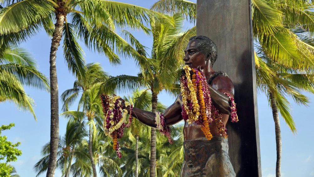 Statue de Duke Kahanamoku