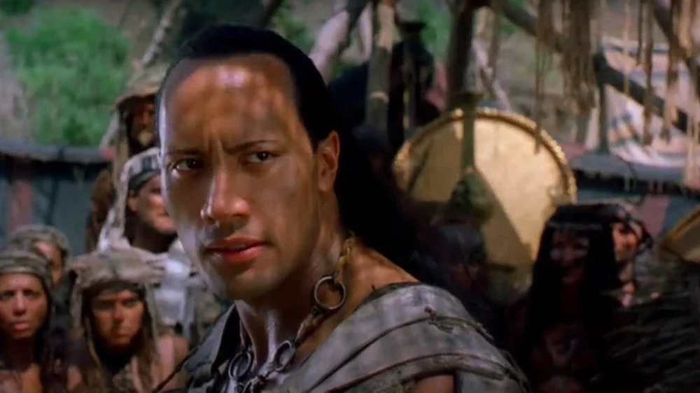 Dwayne 'the Rock' Johnson dans The Scorpion King