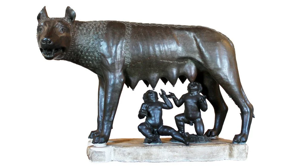 Statue de Romulus et Remus