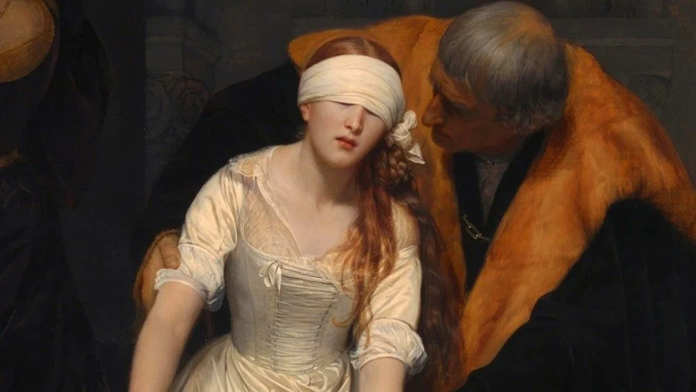 Peinture de l'exécution de Lady Jane Grey