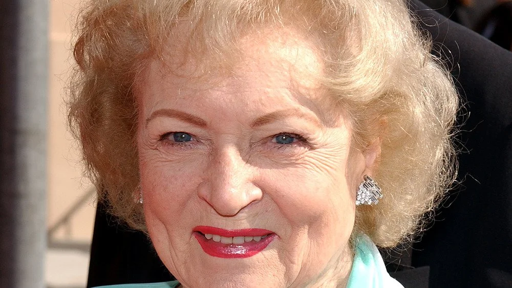 Betty White souriante