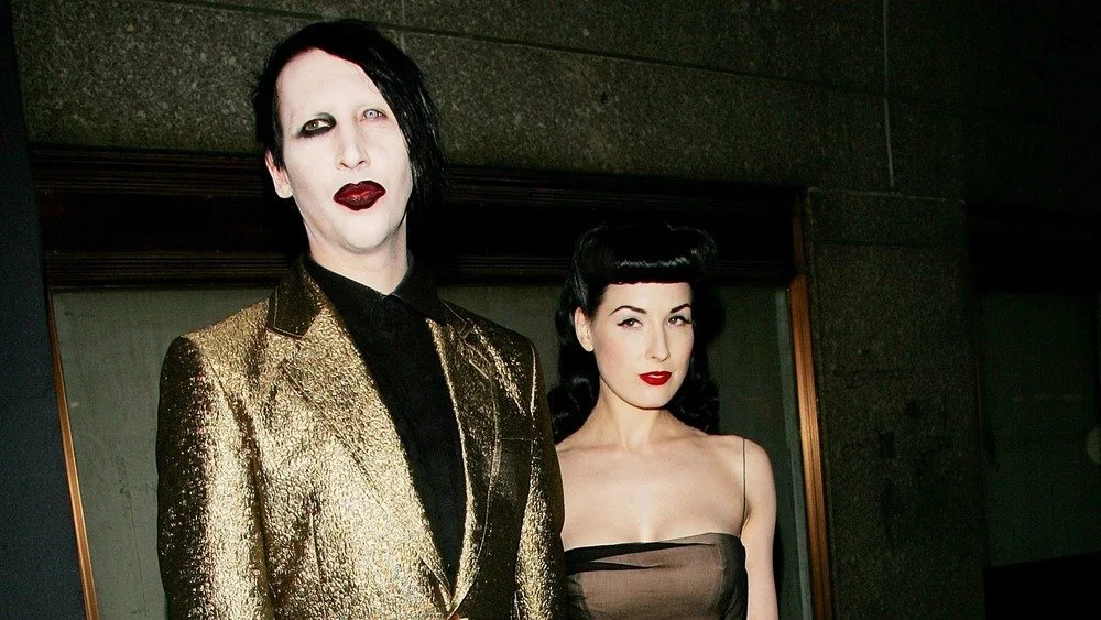 Marilyn Manson et Dita Von Teese