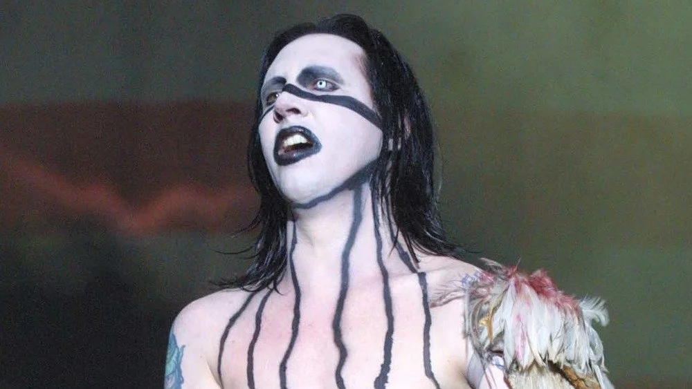 Marilyn Manson en maquillage
