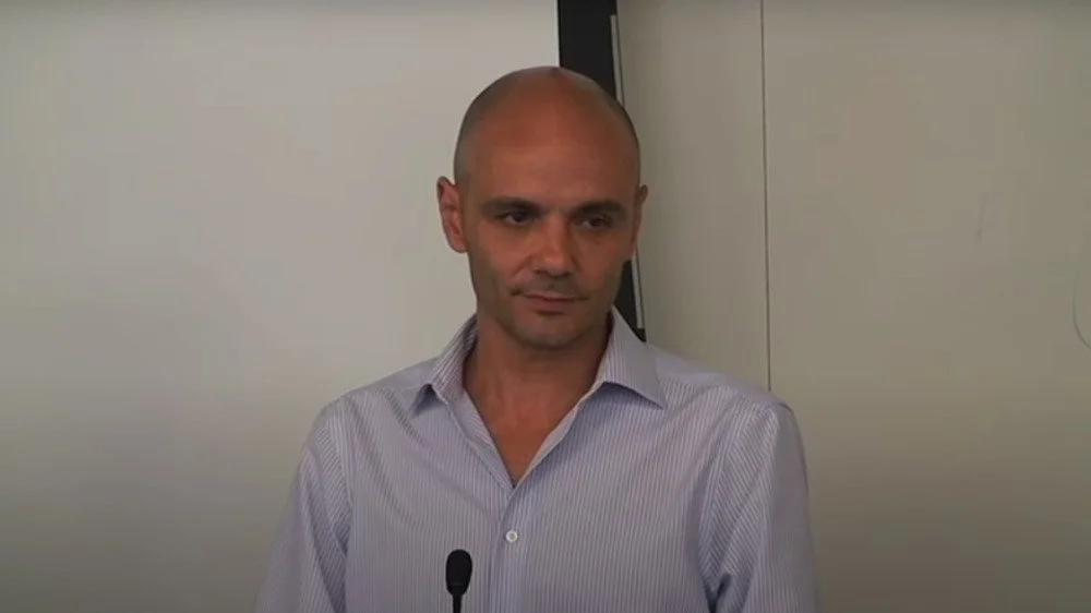 Bernard Baran, condamné à tort, après sa libération