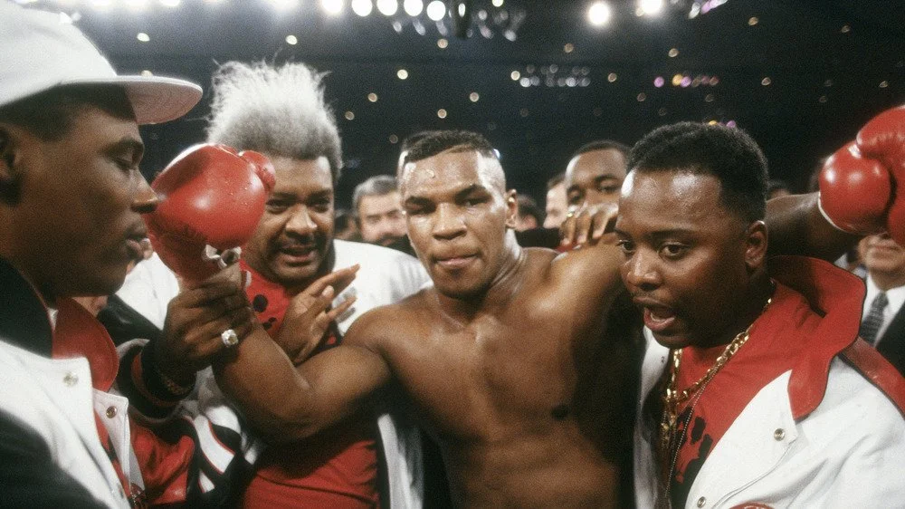 Mike Tyson dans le ring