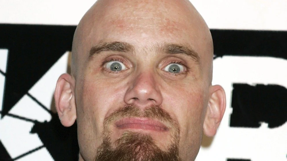 Nick Oliveri avec un regard intense