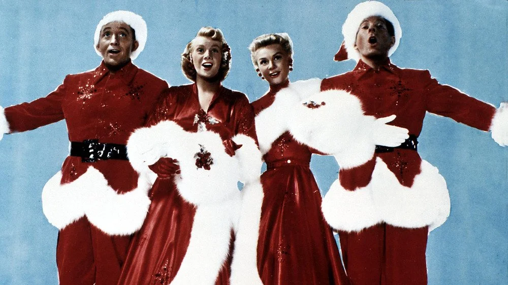 Rosemary Clooney avec Vera-Ellen, Bing Crosby et Danny Kaye dans 'White Christmas'