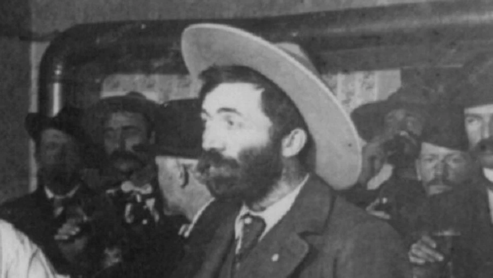 Soapy Smith portant un chapeau