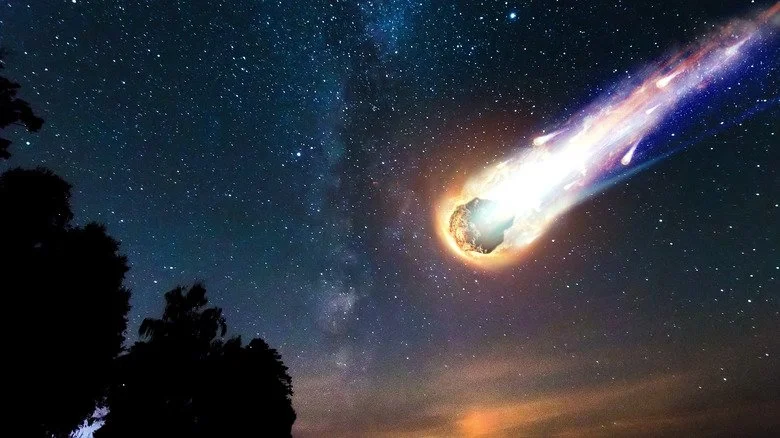 Un comète sur le point de frapper la Terre