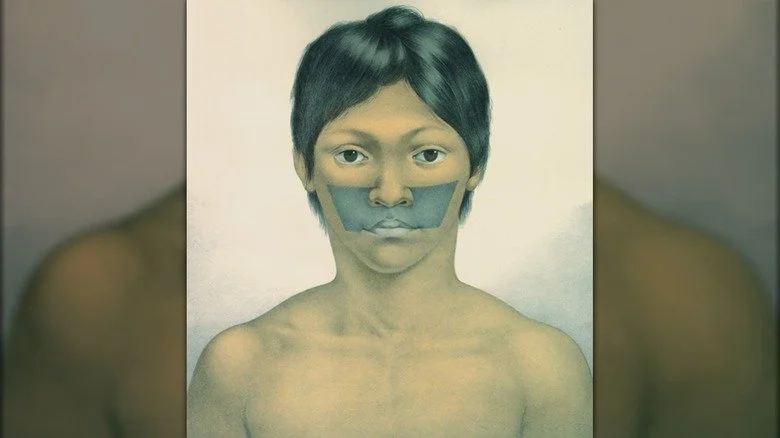 Un membre de la tribu Carabayo, illustration datant de 1820