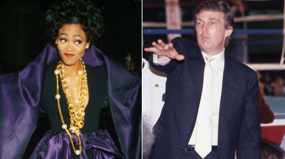 Robin Givens et Donald Trump