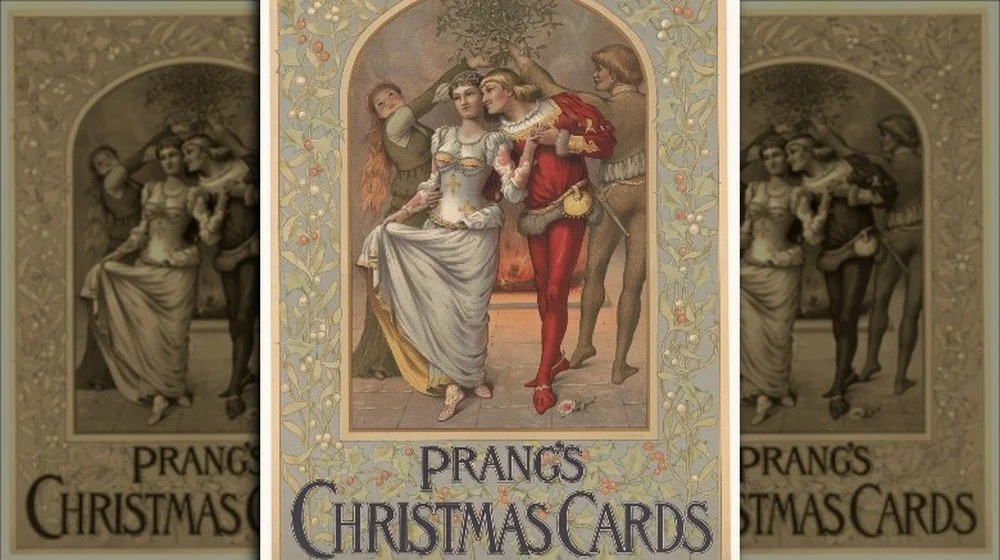 Carte de Noël de Louis Prang