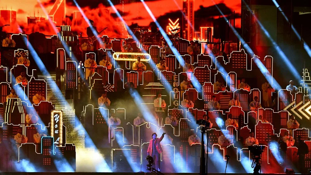 The Weeknd sur scène au Super Bowl