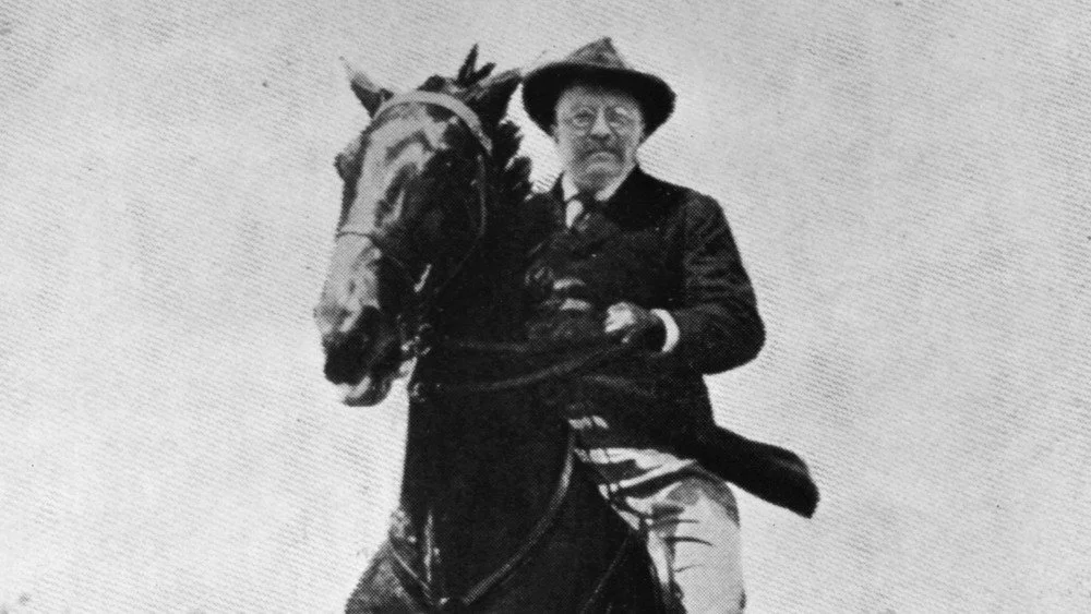Theodore Roosevelt à cheval