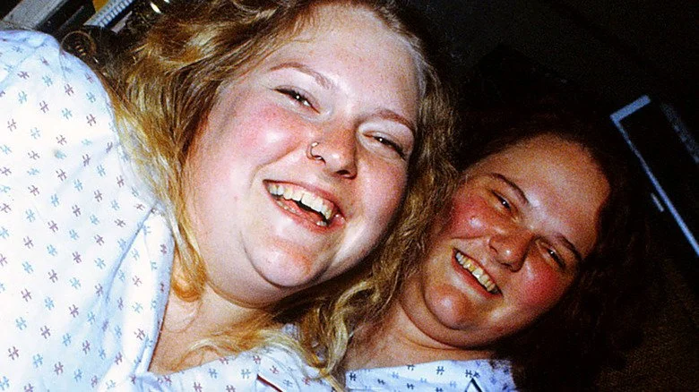 Mykel et Carli Allan, proches et souriantes