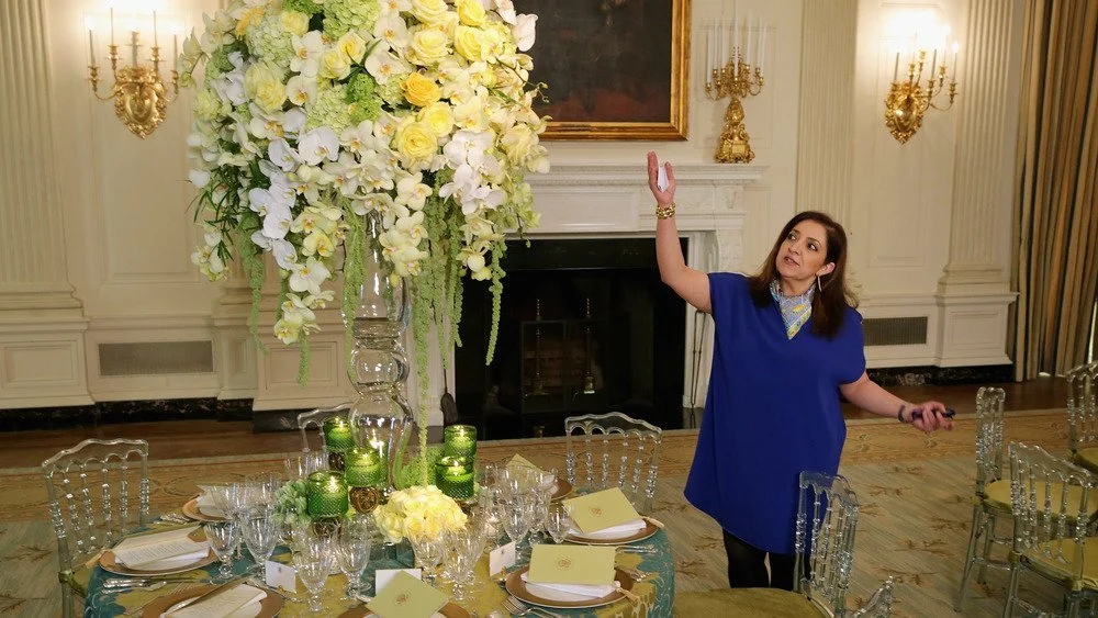 Floral Designer Hedieh Ghaffarian talks about table settings