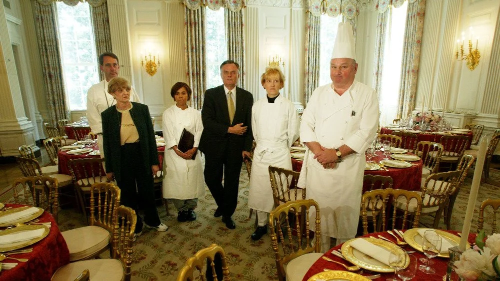 Personnel de la Maison Blanche en service de restauration et d'hospitalité