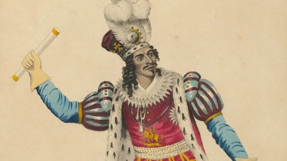 James Hewlett dans le rôle de Richard III