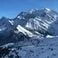 Station de ski au pied du massif du Mont-Blanc