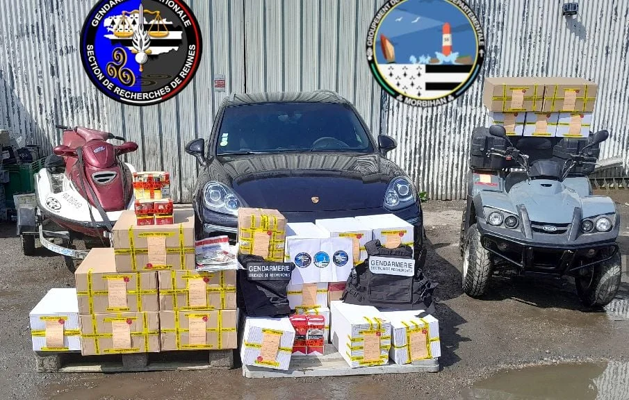 Bretagne : 1.300 cartouches de cigarettes de contrebande saisies