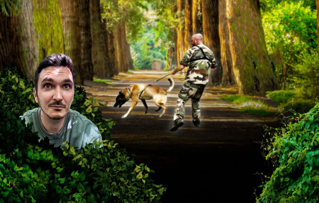 Les chiens de gendarmerie au cœur d'un entraînement à Gramat