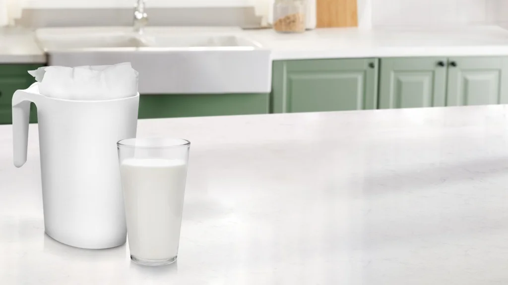 Pourquoi le lait est-il vendu en sachets au Canada ?