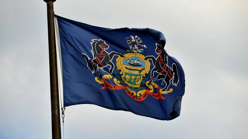 Signification du drapeau de l'État de Pennsylvanie expliquée