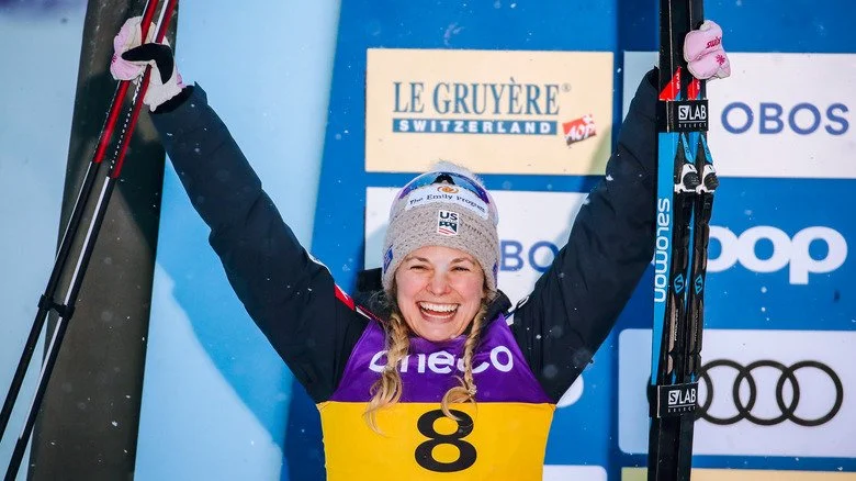 Champion Jessie Diggins