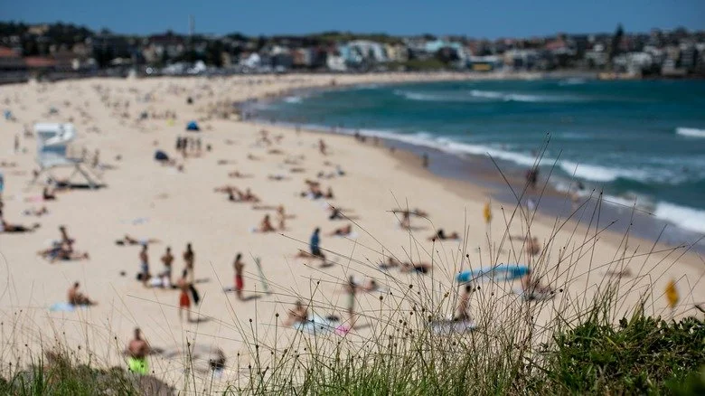 Plage de Bondi en Australie
