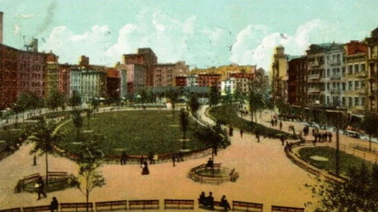 Mulberry Bend Park à New York