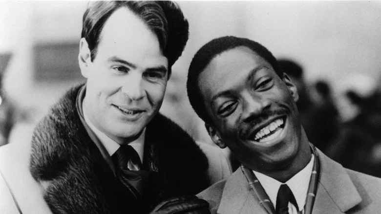 Dan Aykroyd and Eddie Murphy dans Trading Places