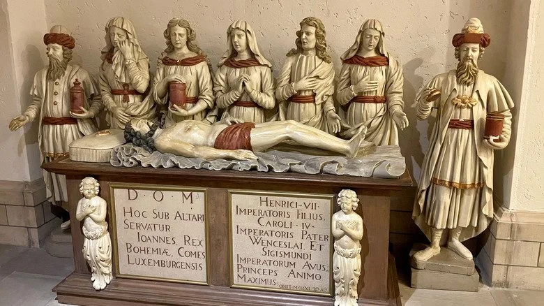 Tombe du roi Jean l’Aveugle de Bohême