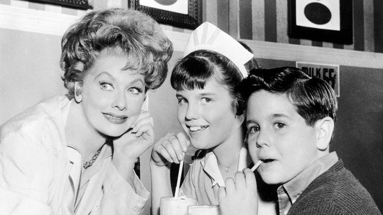 Lucille Ball et ses enfants