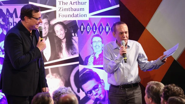 Bob Saget and Gilbert Gottfried performing
