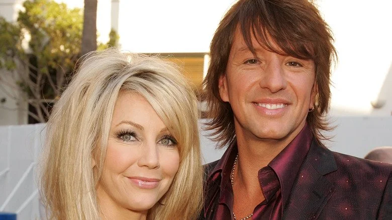 Richie Sambora et Heather Locklear en gros plan