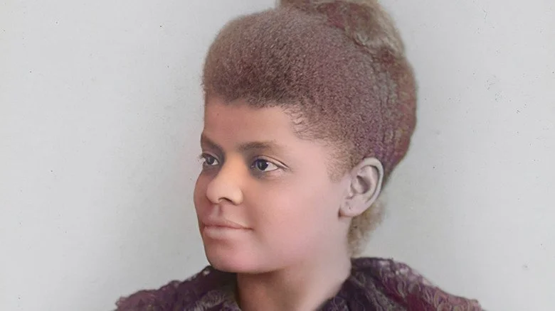 Photo colorisée numériquement d'Ida B. Wells