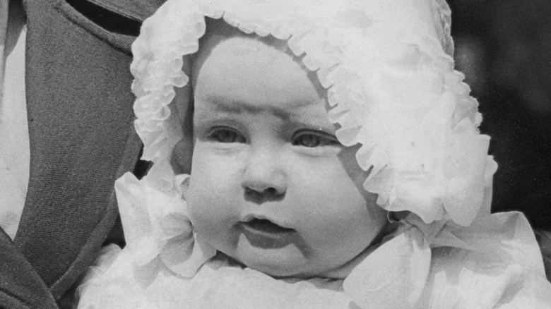 Bébé adorable en 1922