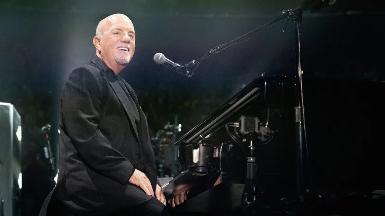 Billy Joel au piano lors d'un concert