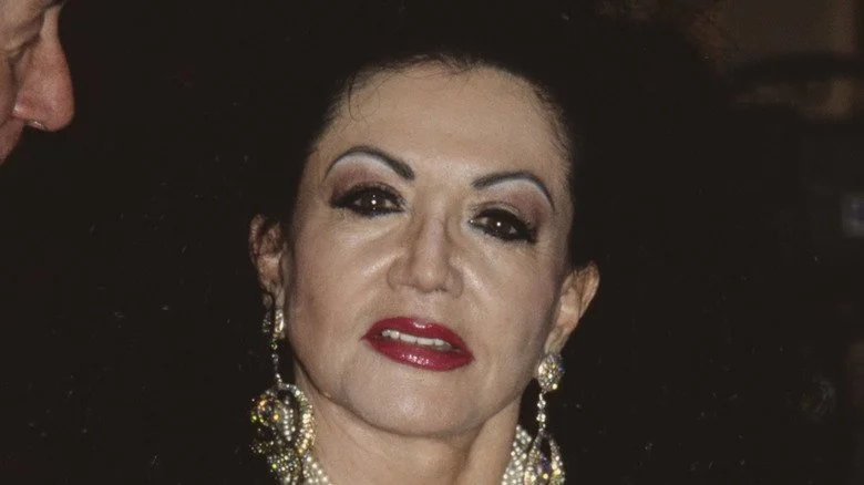 Photo candid de Jackie Stallone