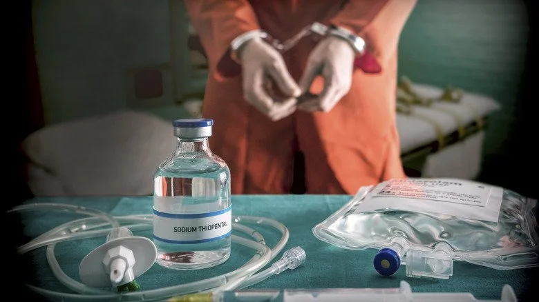 Prisonnier face à une injection létale