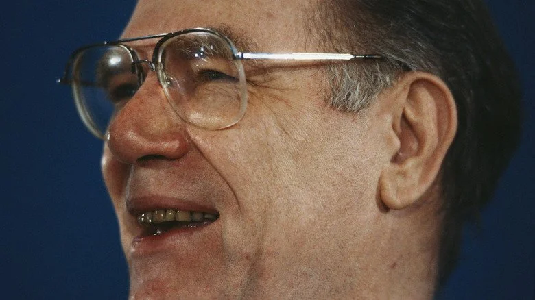 Photo non datée de Lyndon LaRouche