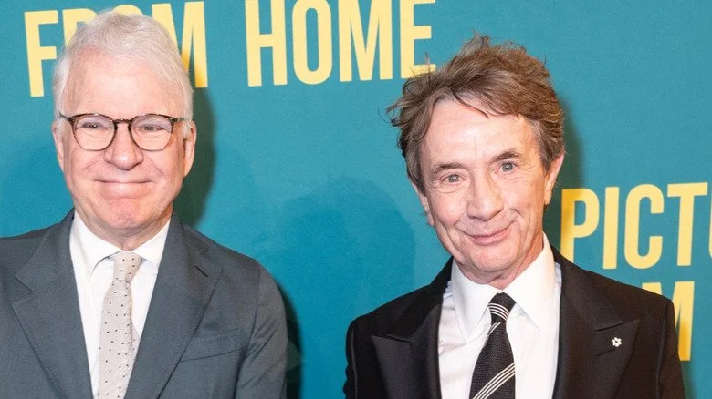 Steve Martin et Martin Short faisant une grimace