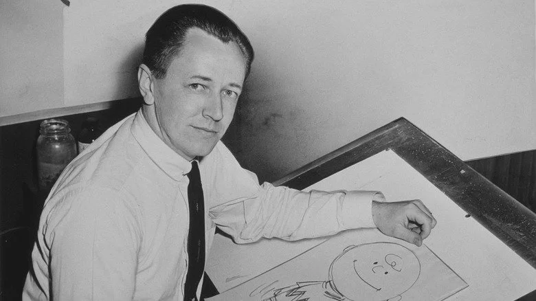 Dessin de Charles Schulz avec Charlie Brown