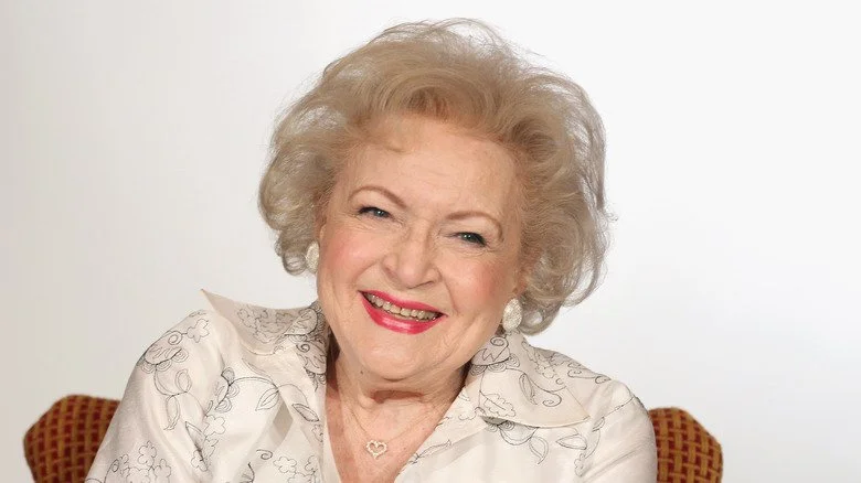 Betty White souriante