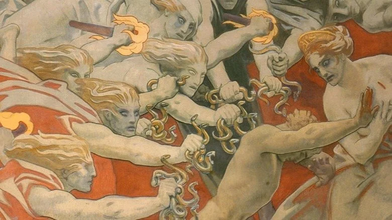 Oreste attaqué par les Furies