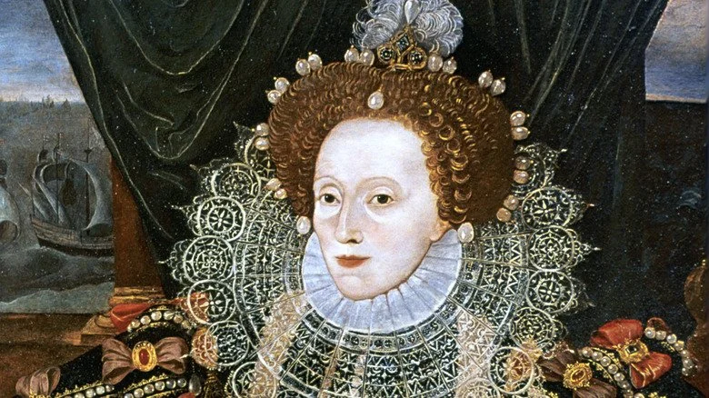 Elizabeth I au visage blanc