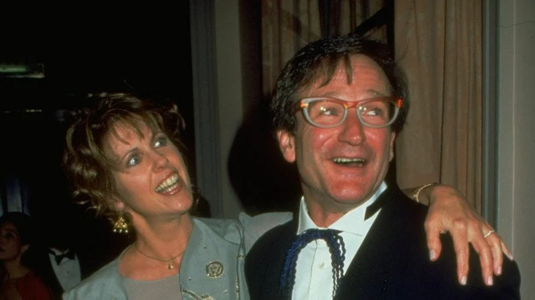 Pam Dawber and Robin Williams surprised